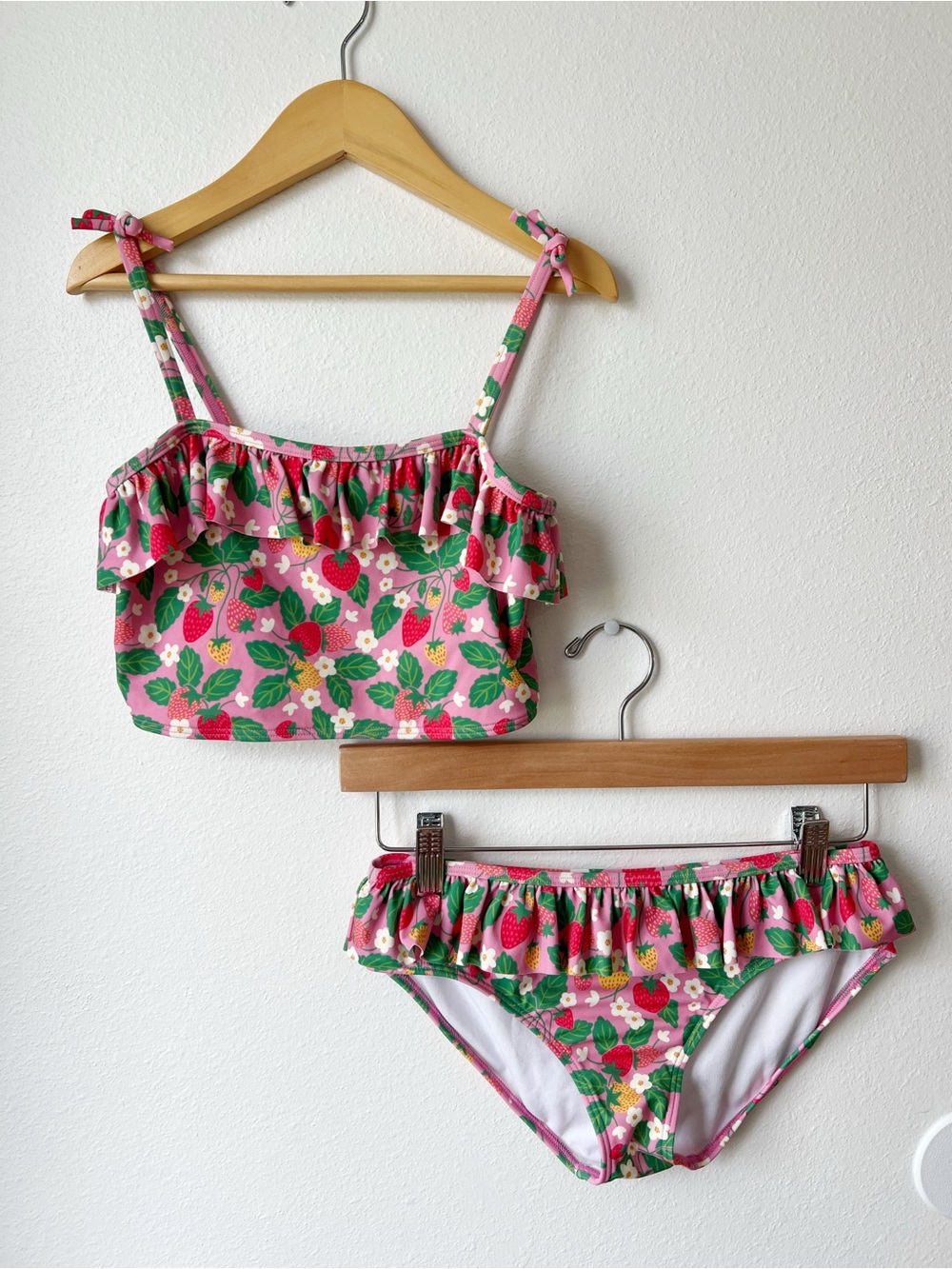 MINI BODEN | Girls 2 Piece Strawberry Swimsuit | 11/12